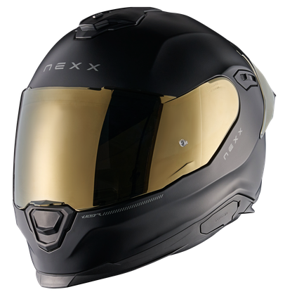 Каска NEXX Y100R SUBSONIC BLACK GOLD MATT