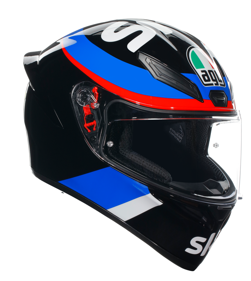 Каска AGV K1 S VR46 SKY RACING TEAM BLACK/RED