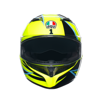 КАСКА  AGV K3 -ROSSI WT PHILLIP ISLAND 2005
