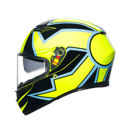 КАСКА  AGV K3 -ROSSI WT PHILLIP ISLAND 2005