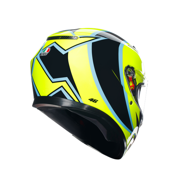 КАСКА  AGV K3 -ROSSI WT PHILLIP ISLAND 2005