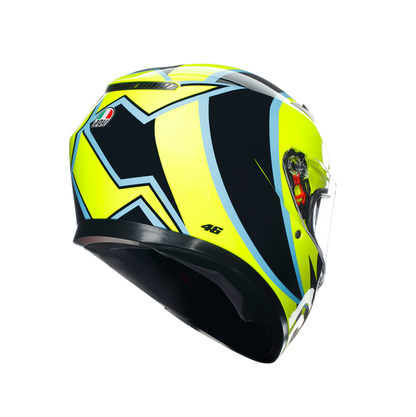 КАСКА  AGV K3 -ROSSI WT PHILLIP ISLAND 2005
