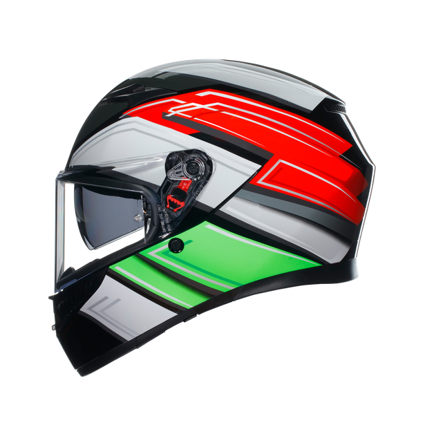 КАСКА  AGV K3 - WING BLACK/ITALY