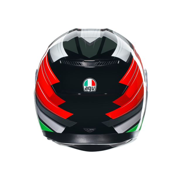 КАСКА  AGV K3 - WING BLACK/ITALY