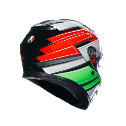 КАСКА  AGV K3 - WING BLACK/ITALY