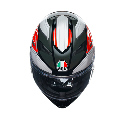 КАСКА  AGV K3 - WING BLACK/ITALY