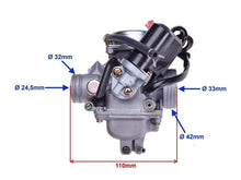 КАРБУРАТОР 4T 24.5mm