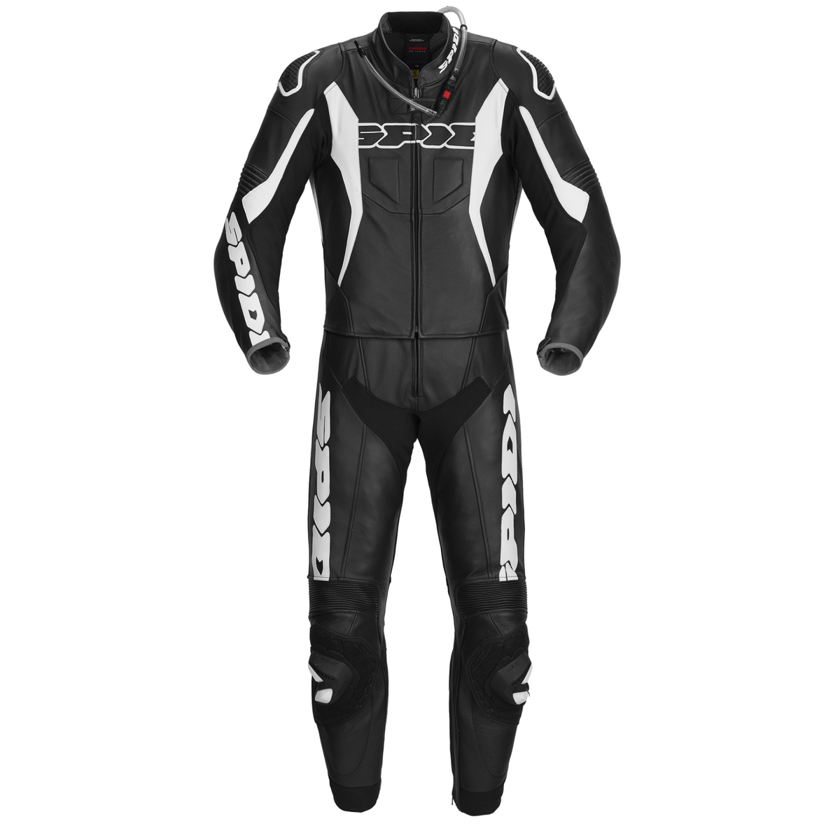 Кожен екип от две части SPIDI SPORT WARRIOR TOUR BLACK/WHITE