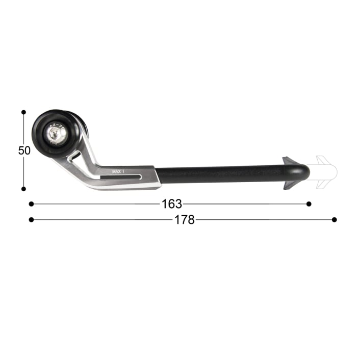 Предпазител лост BARRACUDA LEVER PRO-TECT B-LUX GREEN