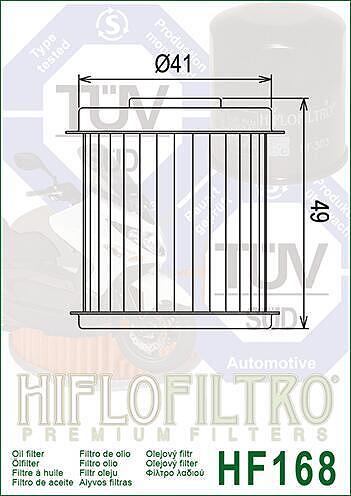 МАСЛЕН ФИЛТЪР HF168