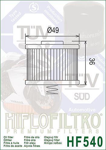 МАСЛЕН ФИЛТЪР HF540