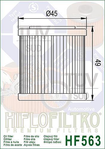 МАСЛЕН ФИЛТЪР HF563