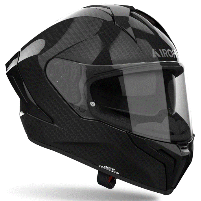 Шосейна каска AIROH MATRYX CARBON BLACK