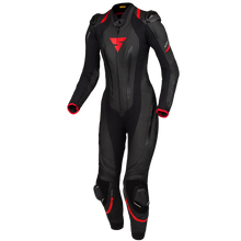 Дамски кожен екип SHIMA MIURA RS BLACK/RED