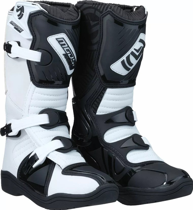 Детски мотокрос ботуши MOOSE RACING M1.3 YOUTH BLACK/WHITE