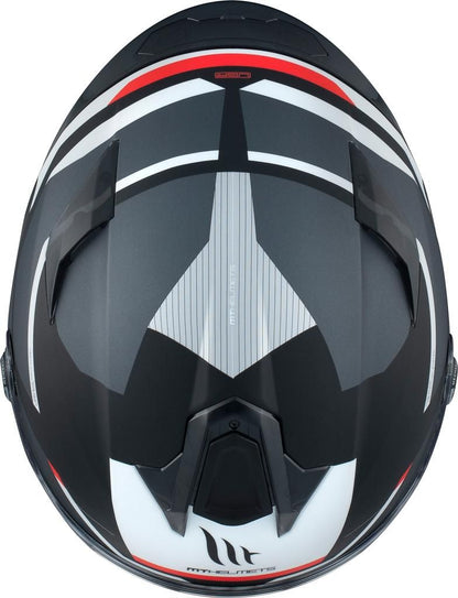 Каска MT TARGO S BRITAIN C2 MATT BLACK/GRAY