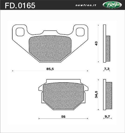 НАКЛАДКИ FD.0165BT