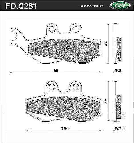 НАКЛАДКИ FD.0281BA