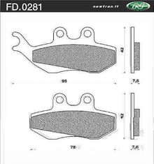 НАКЛАДКИ FD.0281BA