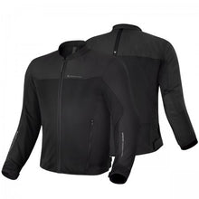 Спортно туристическо лятно мото яке SHIMA Openair Black + Протектор за гръб