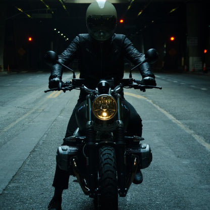 Кожено мото яке SPIDI GARAGE BLACK