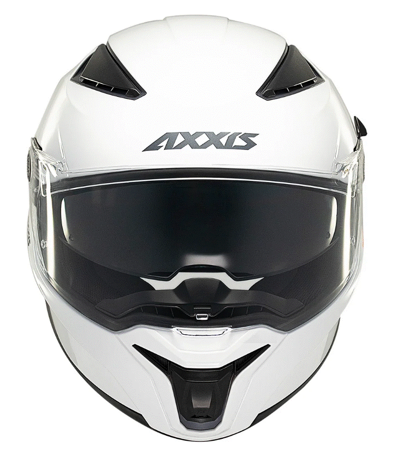 Каска AXXIS PANTHER SV SOLID WHITE GLOSS
