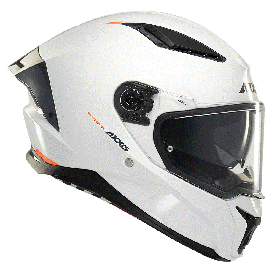 Каска AXXIS PANTHER SV SOLID WHITE GLOSS