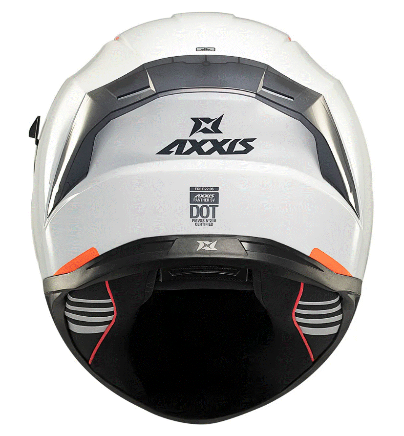 Каска AXXIS PANTHER SV SOLID WHITE GLOSS