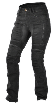Дамски мото дънки TRILOBITE 661 PARADO REGULAR FIT BLACK