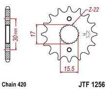 ПРЕД.ЗЪБ. КОЛЕЛО JTF1256.15