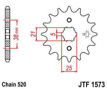 ПРЕД.ЗЪБ. КОЛЕЛО JTF1573.14
