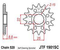 ПРЕД.ЗЪБ. КОЛЕЛО JTF1901.13 SC