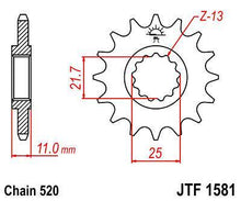 ПРЕД.ЗЪБ.КОЛЕЛО JTF1581.15