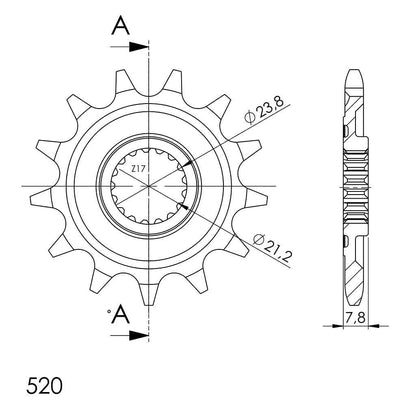 ПРЕДНО ЗЪБНО К-ЛО CST-1326:13