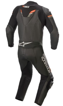 Кожен мото екип ALPINESTARS GP FORCE CHASER V2 1PC BLACK/FLUO RED
