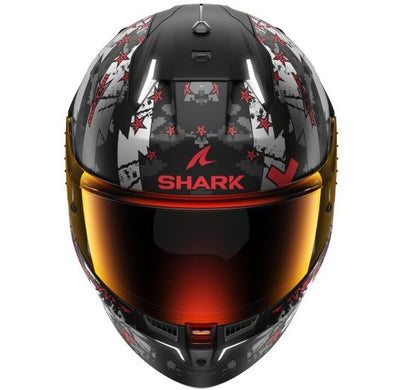 Каска SHARK SKWAL i3 HELLCAT BLACK/GREY/RED