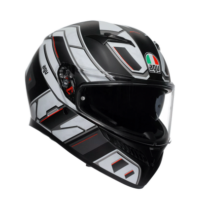 КАСКА  AGV K3 - RIVIA MATT BLACK/WHITE