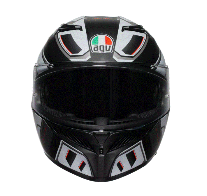 КАСКА  AGV K3 - RIVIA MATT BLACK/WHITE