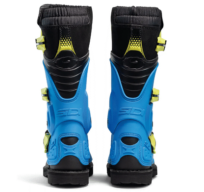 Детски мотокрос ботуши SIDI FLAME LIGHT BLUE/LIME