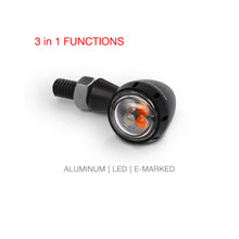 LED мото мигачи BARRACUDA S-LED 3 B-LUX BLUE