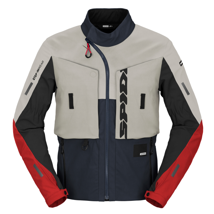 Текстилно яке SPIDI FRONTIER ICE/BLUE/RED