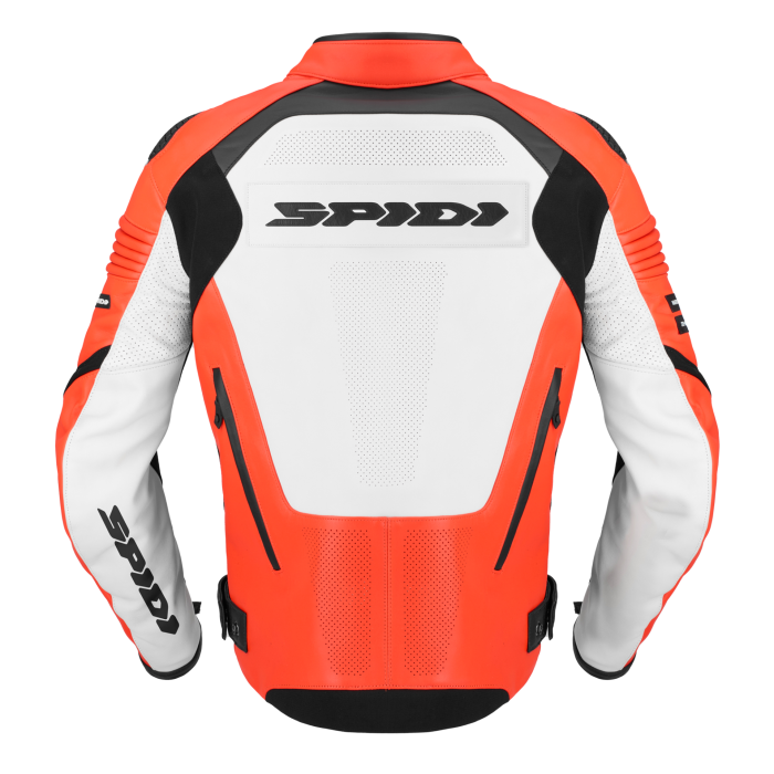 Кожено яке за мотор SPIDI HYPER-V PRO PERFORATED RED/WHITE/BLACK