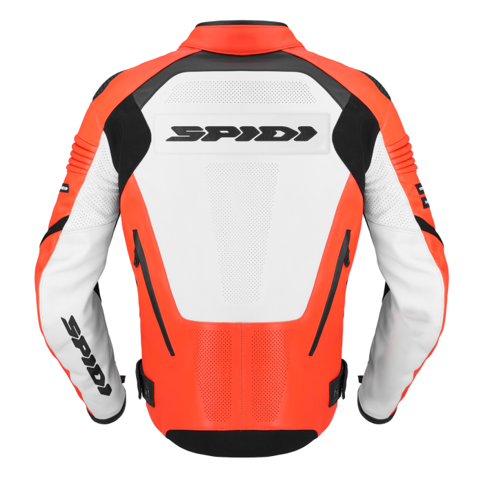 Кожено яке за мотор SPIDI HYPER-V PRO PERFORATED RED/WHITE/BLACK