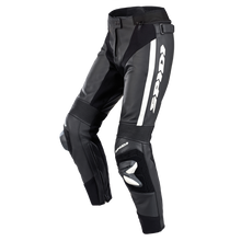 Дамски кожен мото панталон SPIDI  RR PRO 2 Black/White