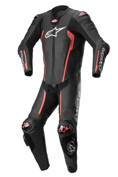 КОЖЕН ЕКИП ALPINESTARS Coveralls MISSILE V2 BLACK/FLUO RED 1PC
