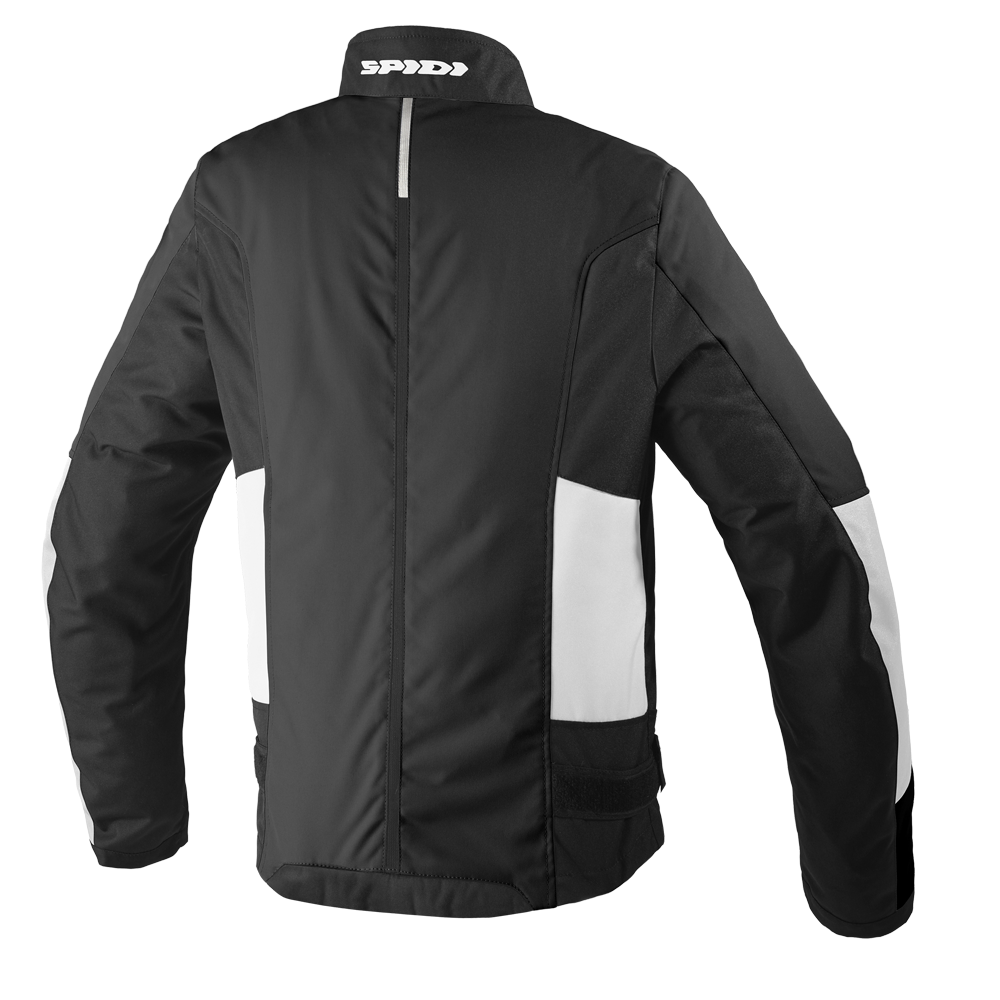 Текстилно мото яке SPIDI SOLAR TEX BLACK/WHITE