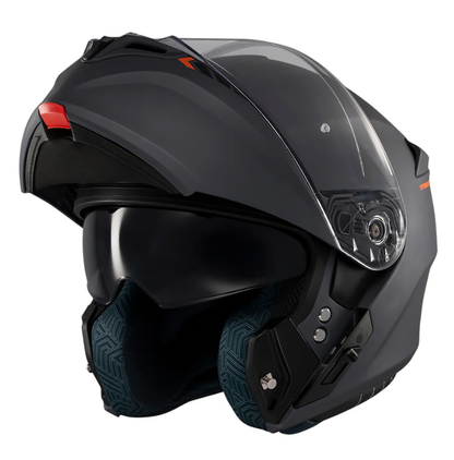 Отваряема каска AXXIS STORM S SV SOLID A2 TITANIUM