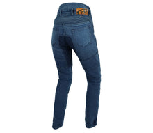 Дамски мото дънки TRILOBITE PARADO DOUBLELAYER SLIM FIT BLUE AAA(A) LEVEL 2
