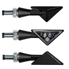LED мото мигачи BARRACUDA Z-LED B-LUX BLACK