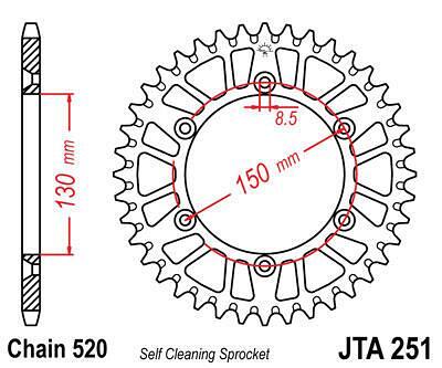 ЗАДНО.ЗЪБ.КОЛЕЛО JTA251.48